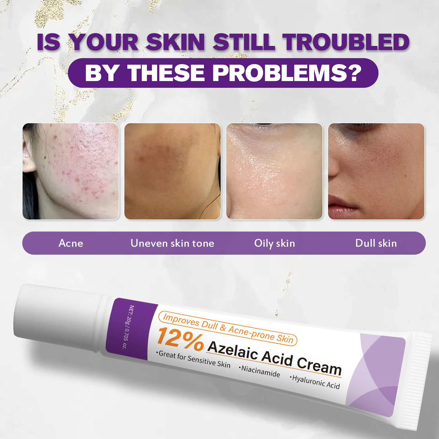 Мягкий крем с азелаиновой кисл – обзор и цена Azelaic Acid Serum